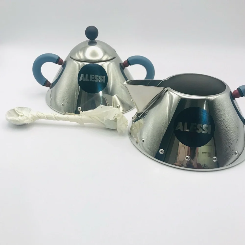 ALESSI CREAM & SUGAR. - Picture 2 of 11